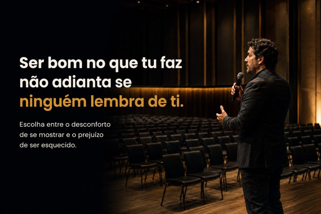 Empresário falando sobre como ser lembrado pelos clientes